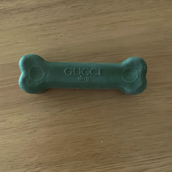 GUCCI DOG グッチ ドッグ フリスビー 犬 ペット用品 ラバー  Gucci green dog bone